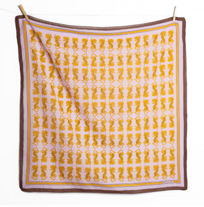 Olivia Square Scarf Tiger Print