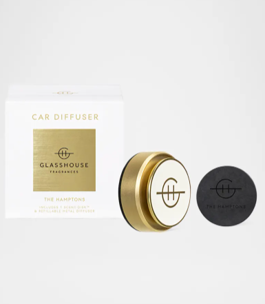 Glasshouse Fragrances - Car Diffuser +  The Hamptons