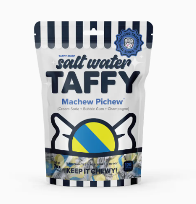 Taffy Shop - Machew Pichew™ Taffy (Cream Soda+Bubble Gum+Champagne) - Personal Size