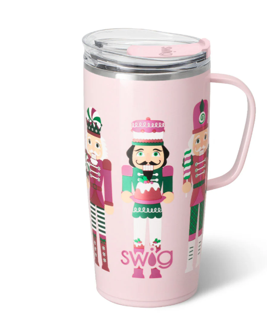 Swig Sugar Plum Soldiers Travel Mug 22oz