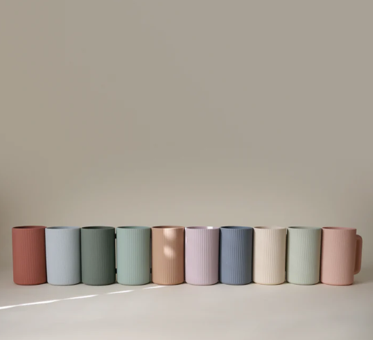 Mushie Bath Rinse Cup - Periwinkle