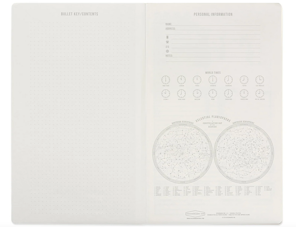 DESIGNWORKS INK - STANDARD ISSUE TALL NOTEBOOK NO 17 7.25 x 11.5 - GREEN