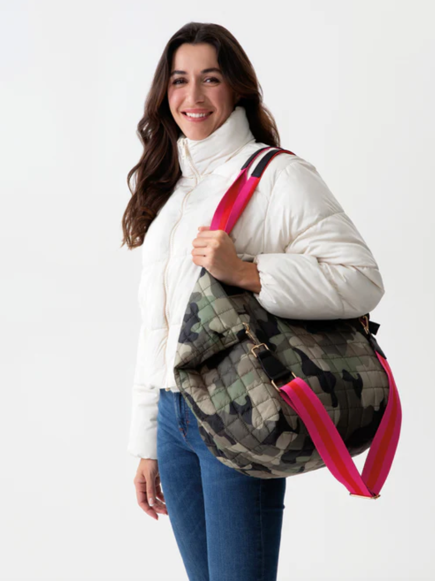 Shiraleah Ezra Travel Tote - Camo