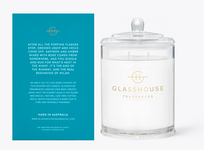 Glasshouse Fragrances 13.4oz Candle - Midnight in Milan
