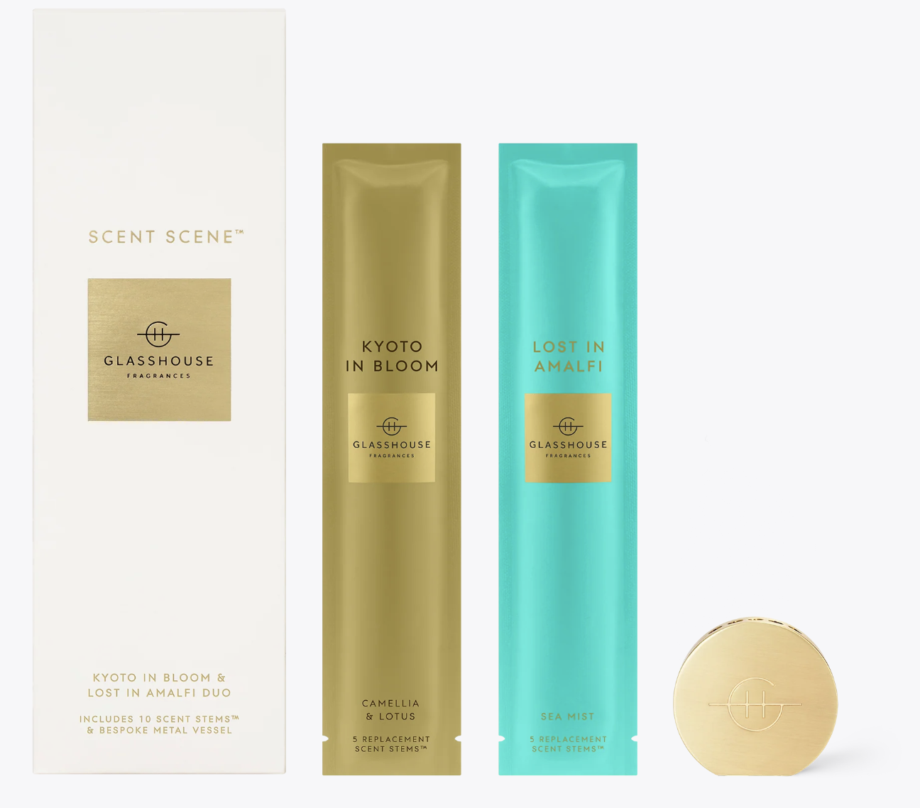 Glasshouse Fragrances - Scent Scene Duo - Lost in Amalfi & Kyoto in Bloom