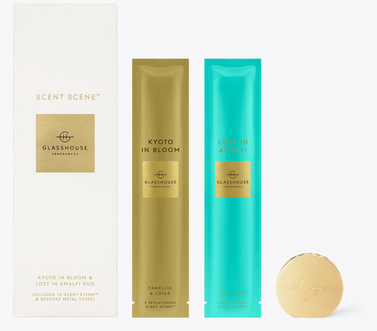 Glasshouse Fragrances - Scent Scene Duo - Lost in Amalfi & Kyoto in Bloom