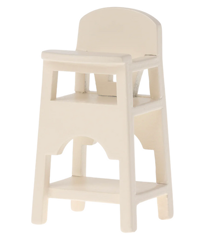 Maileg High Chair  - Off White - Mouse