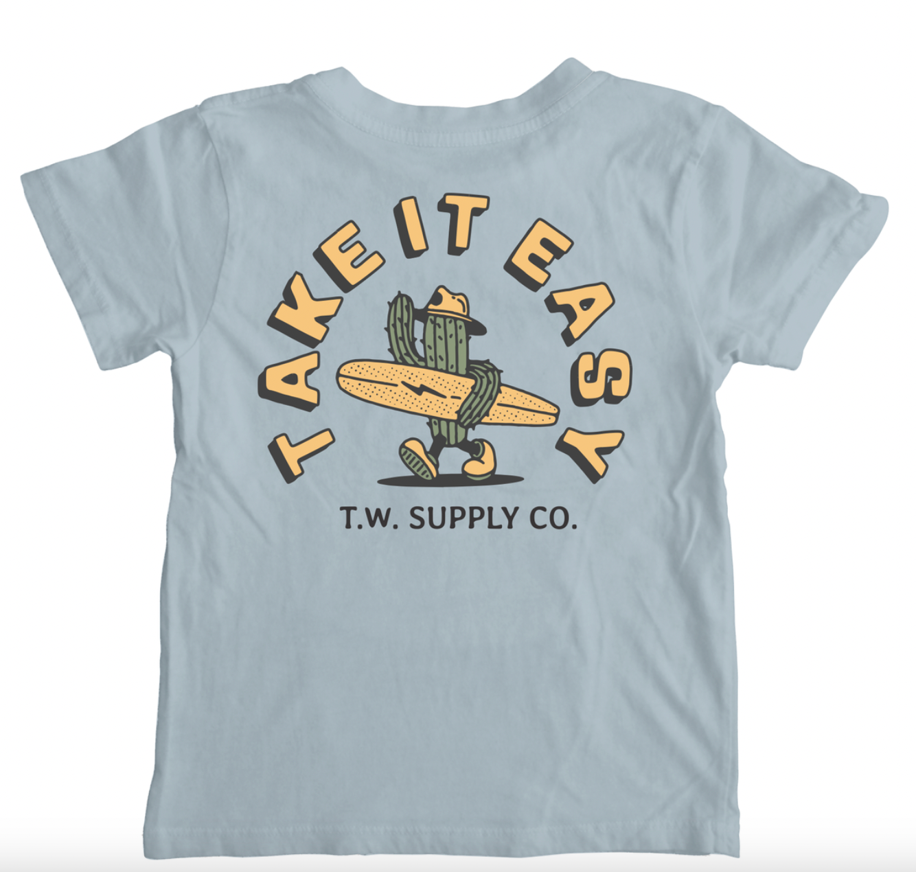 TINY WHALES TAKE IT EASY SS TEE