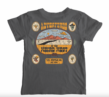 TINY WHALES WEIRD WEST SS TEE