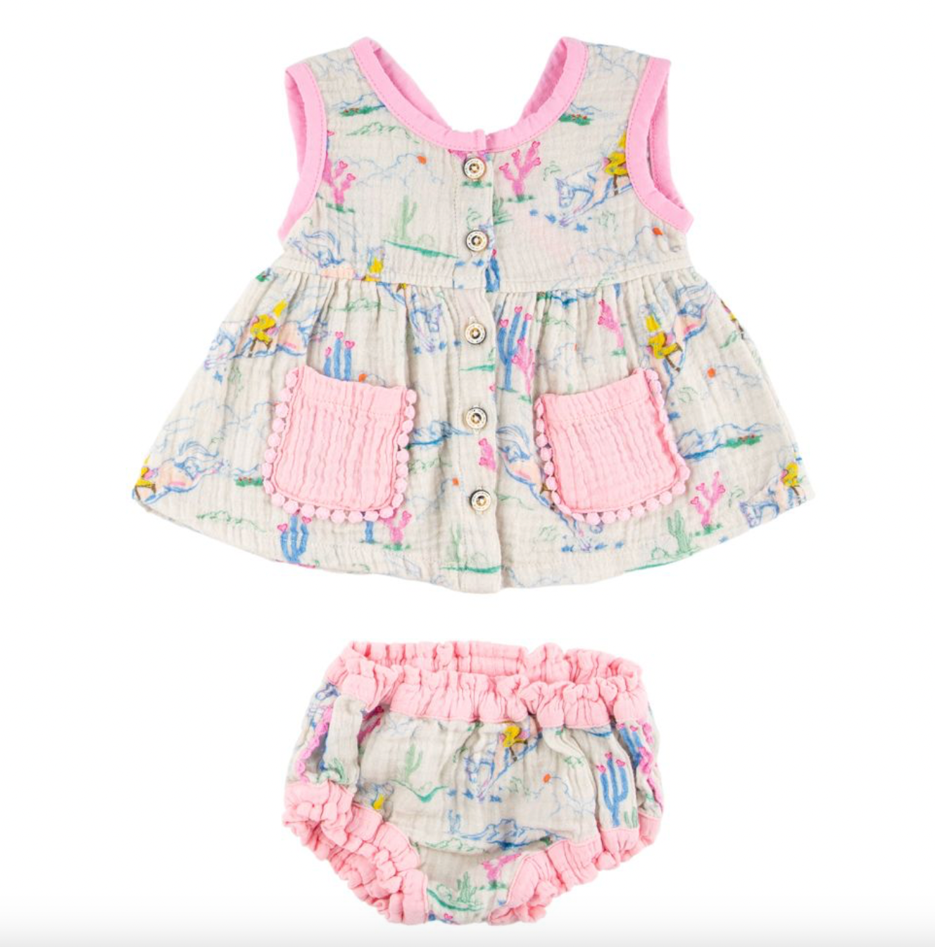 MIKI MIETTE TAYLOR LAYETTE SET WESTERN SUN