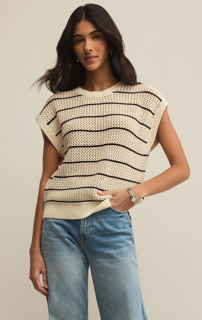 Z Supply Ines Striped Sweater