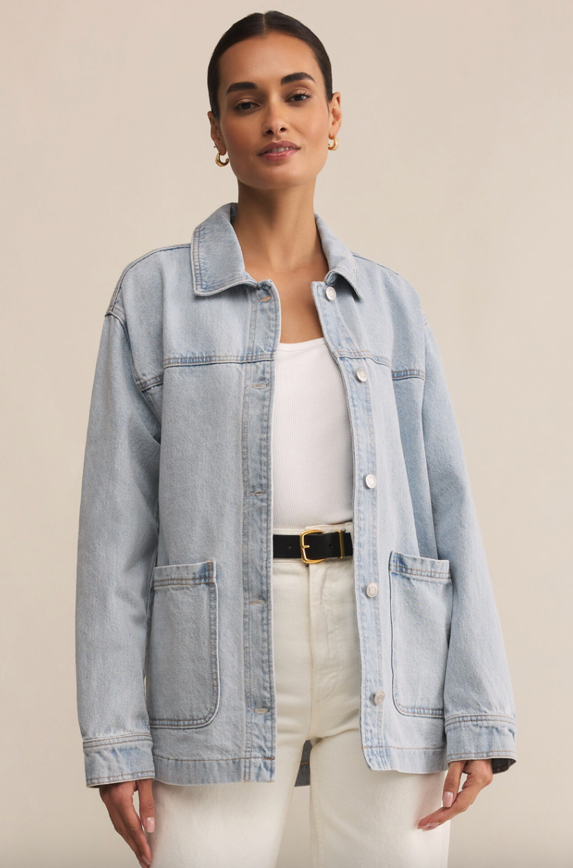 Z Supply On The Road Denim Jacket