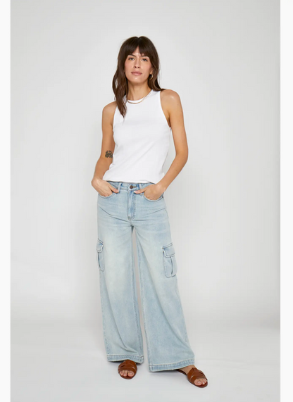 Oliver Logan - Madison Cargo Mid Rise Jean, Hotel California