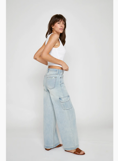 Oliver Logan - Madison Cargo Mid Rise Jean, Hotel California