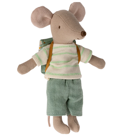 Maileg Tricycle Mouse Mint - Big Brother