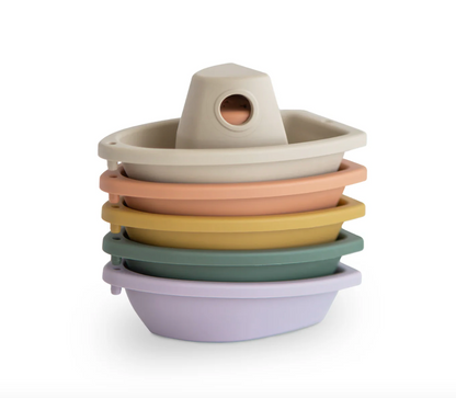 Mushie Bath Boats - Multiple Color Options