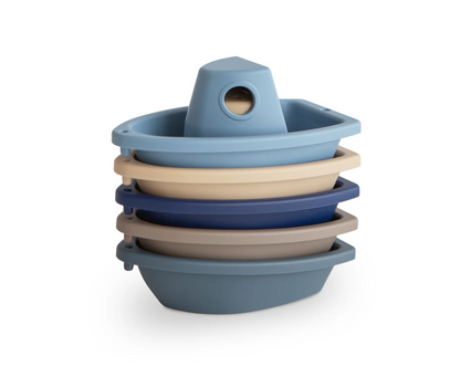 Mushie Bath Boats - Multiple Color Options