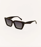 Z Supply Sunglasses - Feel Good Dark Tortoise - Gradient Polarized