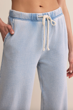 Z Supply Hunter Knit Denim Pant - Washed Indigo