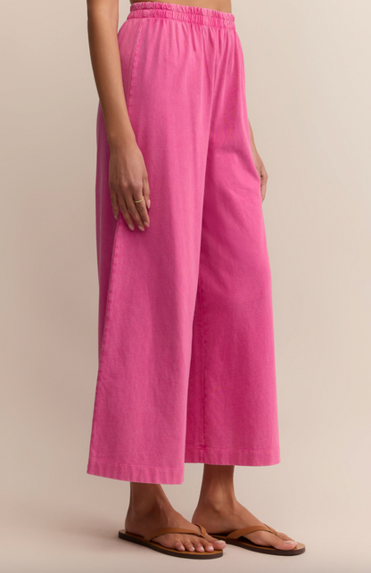 Z Supply Scout Jersey Flare Pant - Island Pink