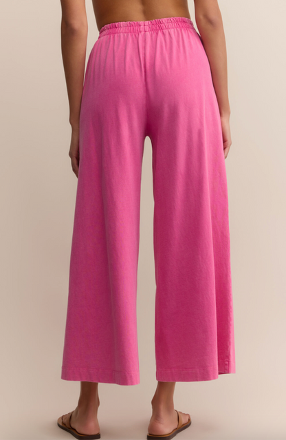 Z Supply Scout Jersey Flare Pant - Island Pink