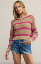 Z Supply - Broadbeach Cropped Striped Sweater