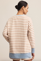 Z Supply Layer Up Stripe Sweatshirt