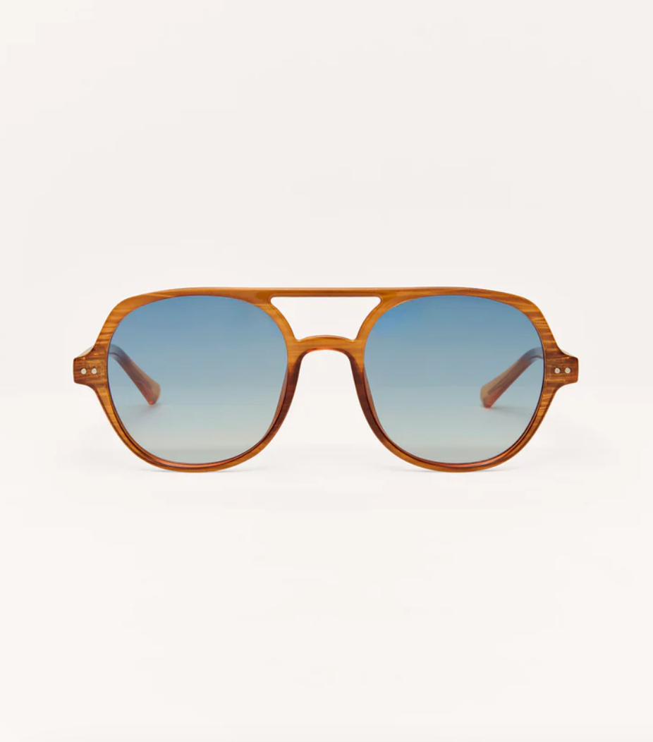Z Supply Sunglasses - Summerland Brown Tortoise - Gradient Polarized