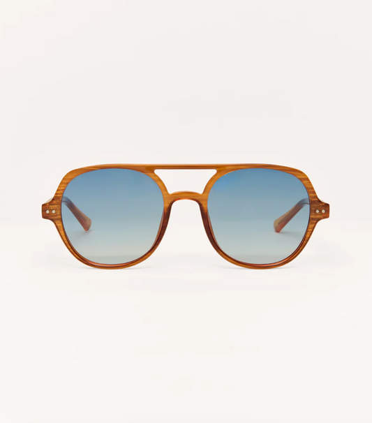 Z Supply Sunglasses - Summerland Brown Tortoise - Gradient Polarized