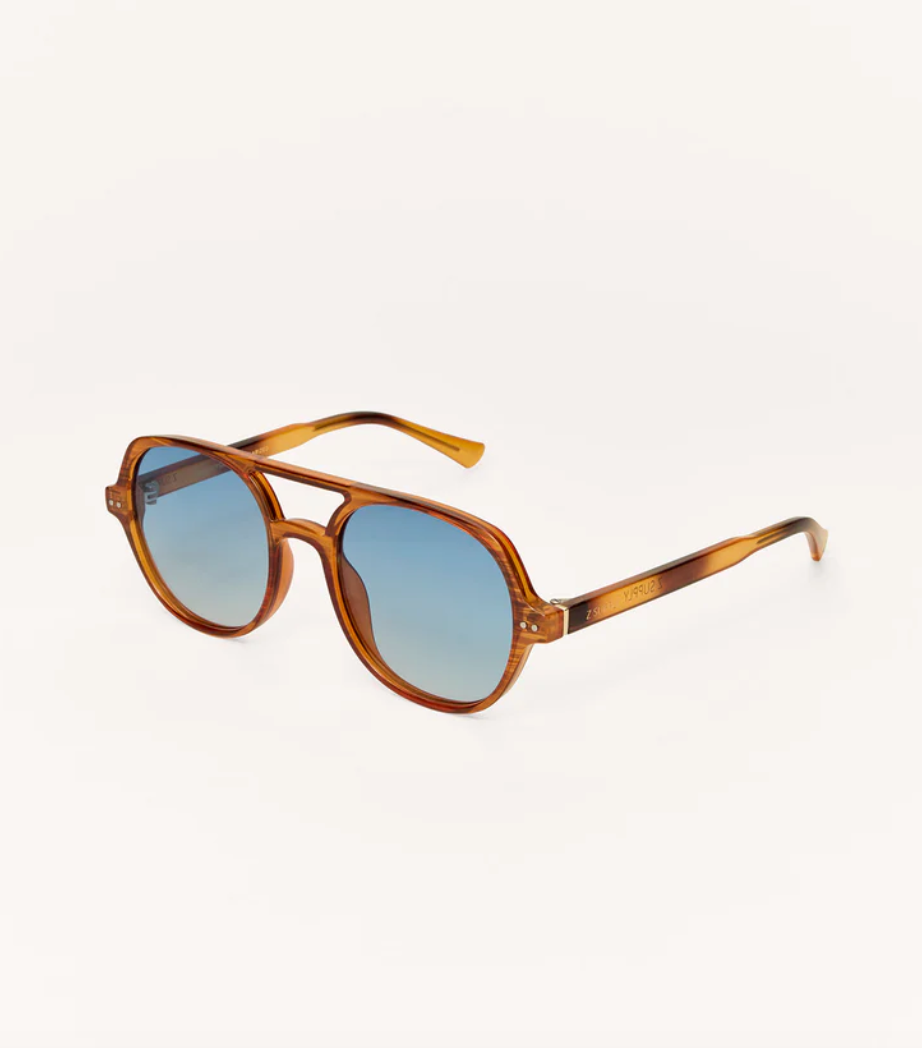 Z Supply Sunglasses - Summerland Brown Tortoise - Gradient Polarized