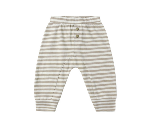 RYLEE + CRU BABY CRU PANT || STONE STRIPE