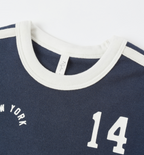 RYLEE + CRU BABY TEE || NAVY