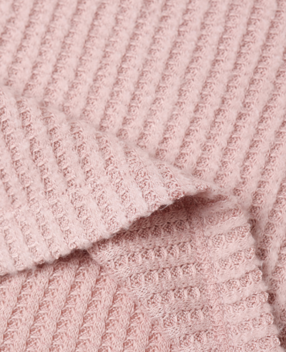 QUINCY MAE - RUFFLE COZY SET || ROSE
