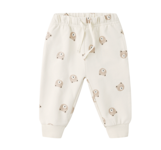QUINCY MAE - RELAXED SWEATPANT || BROWN BEAR