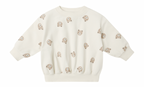 QUINCY MAE - RELAXED SWEATSHIRT || BROWN BEAR