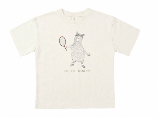 RYLEE + CRU RELAXED TEE || SUPER SPORTY