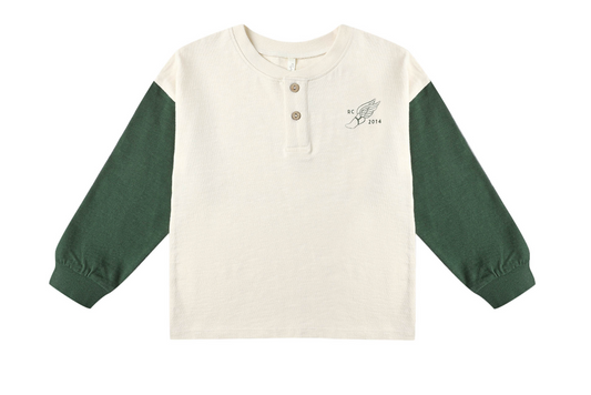 RYLEE + CRU RELAXED LONG SLEEVE HENLEY || CHASE YOUR DREAMS