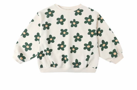 RYLEE + CRU OVERSIZED SWEATSHIRT || DAISY