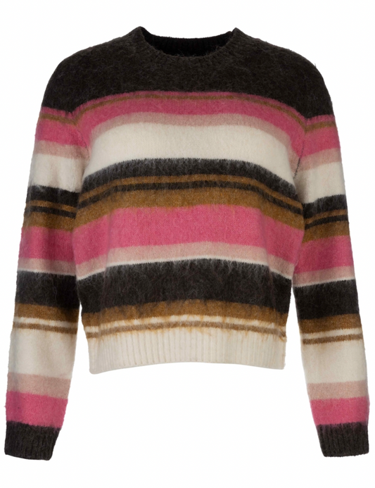 KUT from the Kloth - Elvira Striped Pullover Sweater