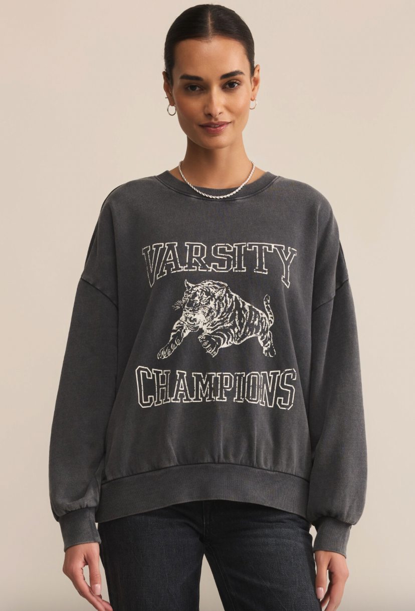 Z Supply Varsity Sunday Sweatshirt