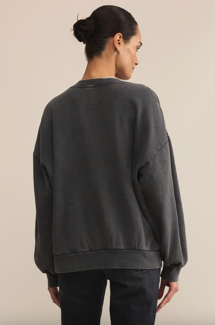 Z Supply Varsity Sunday Sweatshirt