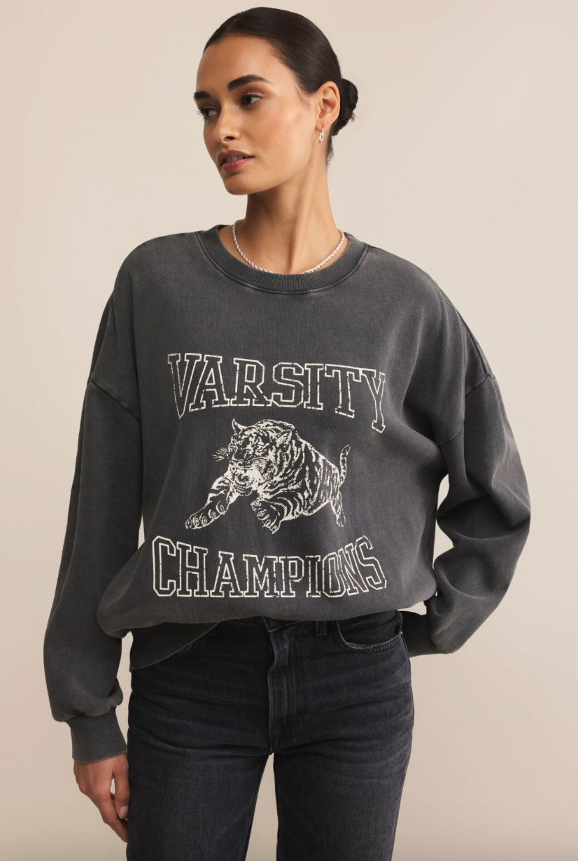 Z Supply Varsity Sunday Sweatshirt