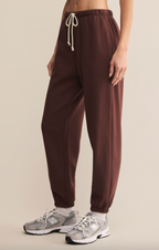 Z Supply Stadium Cotton Jogger - Sandalwood