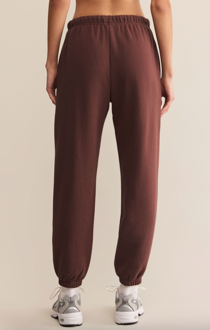 Z Supply Stadium Cotton Jogger - Sandalwood
