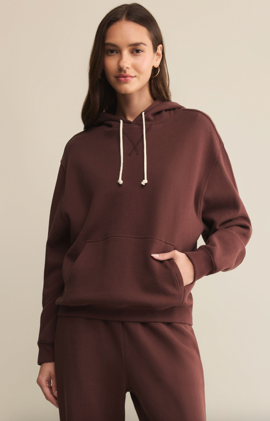 Z Supply Coastal View Hoodie - Sandalwood