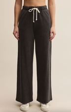Z Supply Hunter Knit Denim Pant - Vintage Black