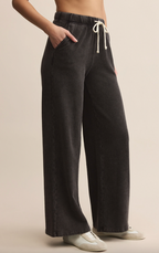Z Supply Hunter Knit Denim Pant - Vintage Black