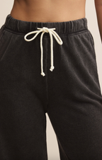 Z Supply Hunter Knit Denim Pant - Vintage Black