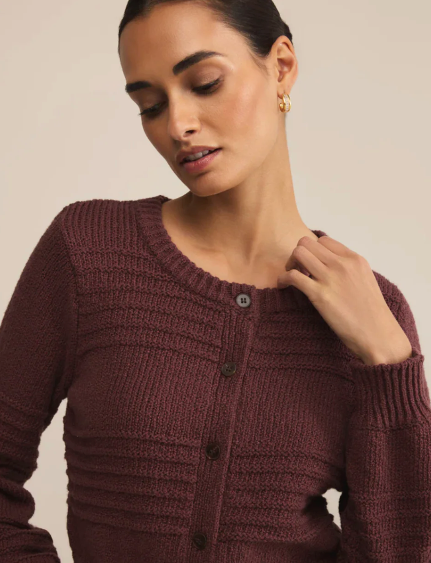 Z Supply Between the Lines Cardigan - Sandalwood