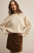 z Supply Romnie Sweater - Crystal